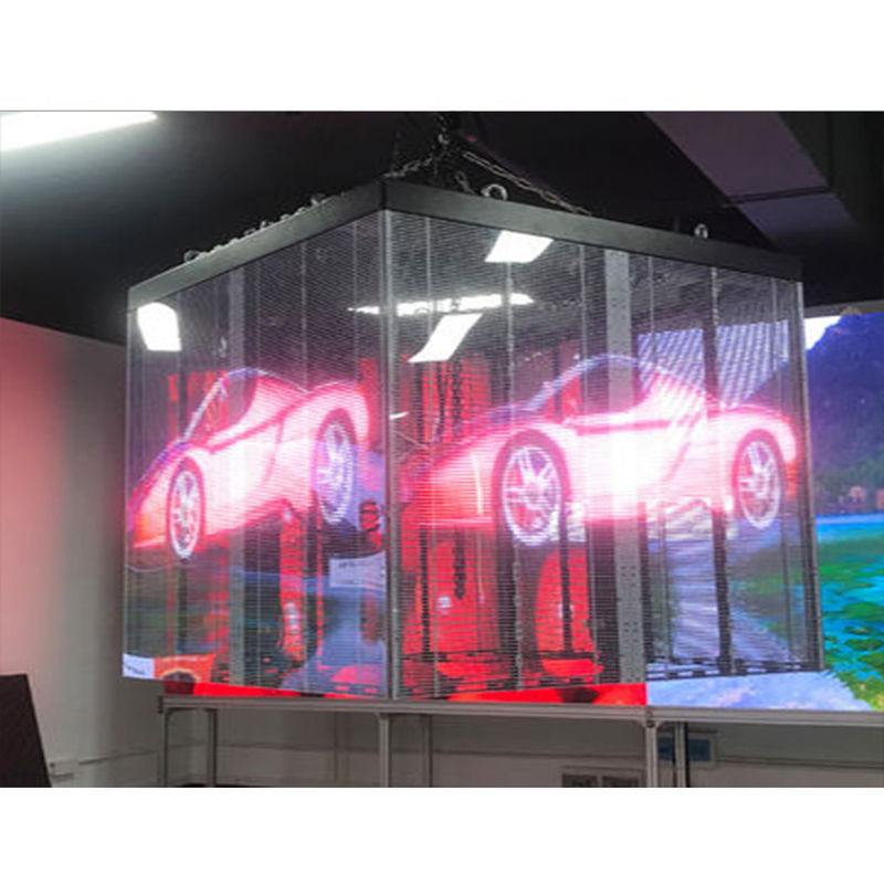 Glass HD Transparent LED Display Panel P3.91-7.8 Voor binnen- en buitenruimte