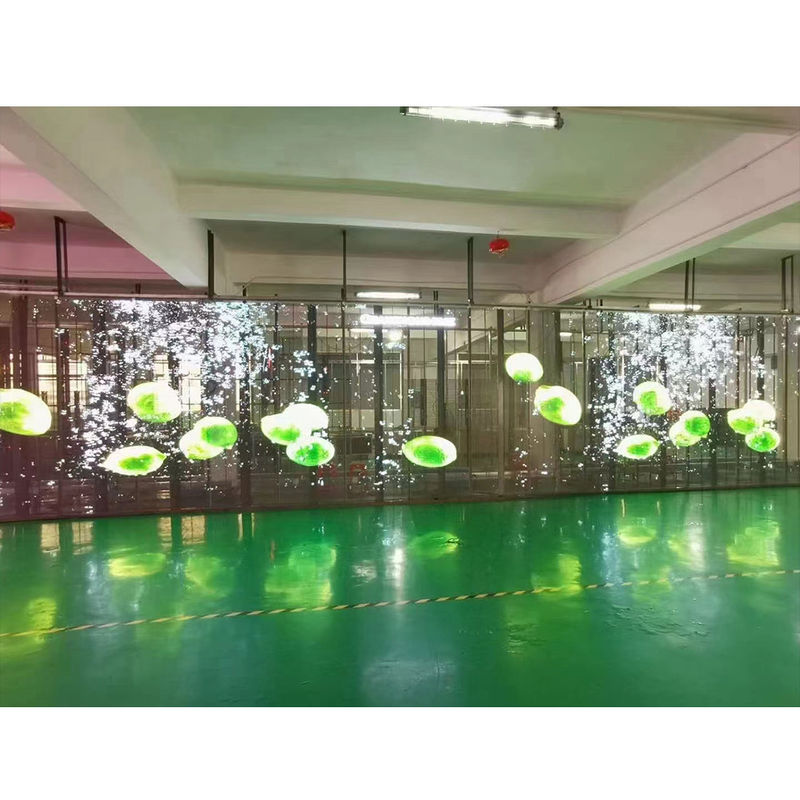 P2.6-5.2 HD Doorzichtig LED-displaypaneel 2500nits Hanginstallatie