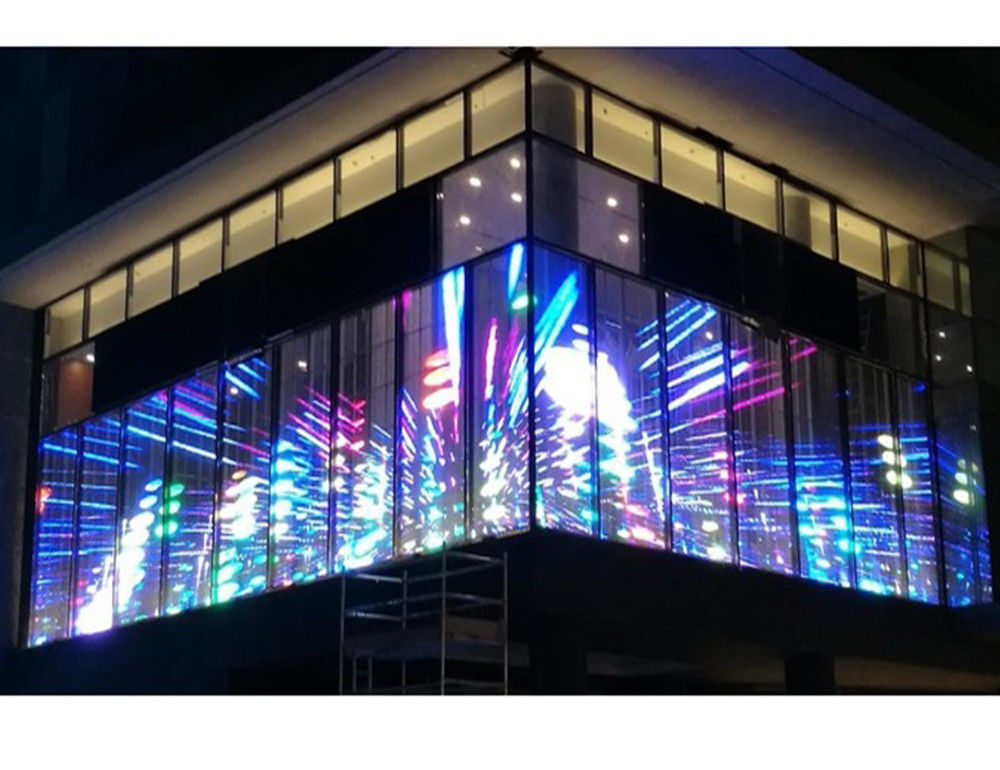 P2.6-5.2 HD Doorzichtig LED-displaypaneel 2500nits Hanginstallatie
