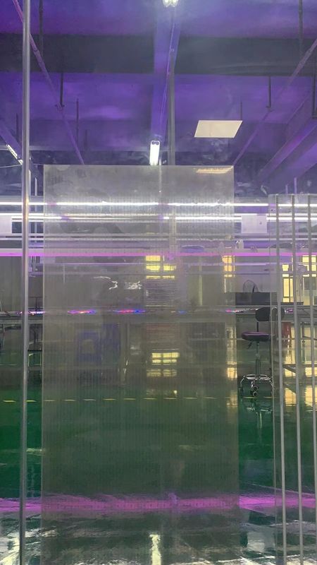 Binnen waterdicht doorzichtig LED-bord, veelkleurig LED-doorzichtig film scherm