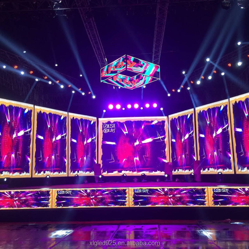Praktisch Huur Video Wand Displays, Waterdicht LED Scherm Voor Stage Huur