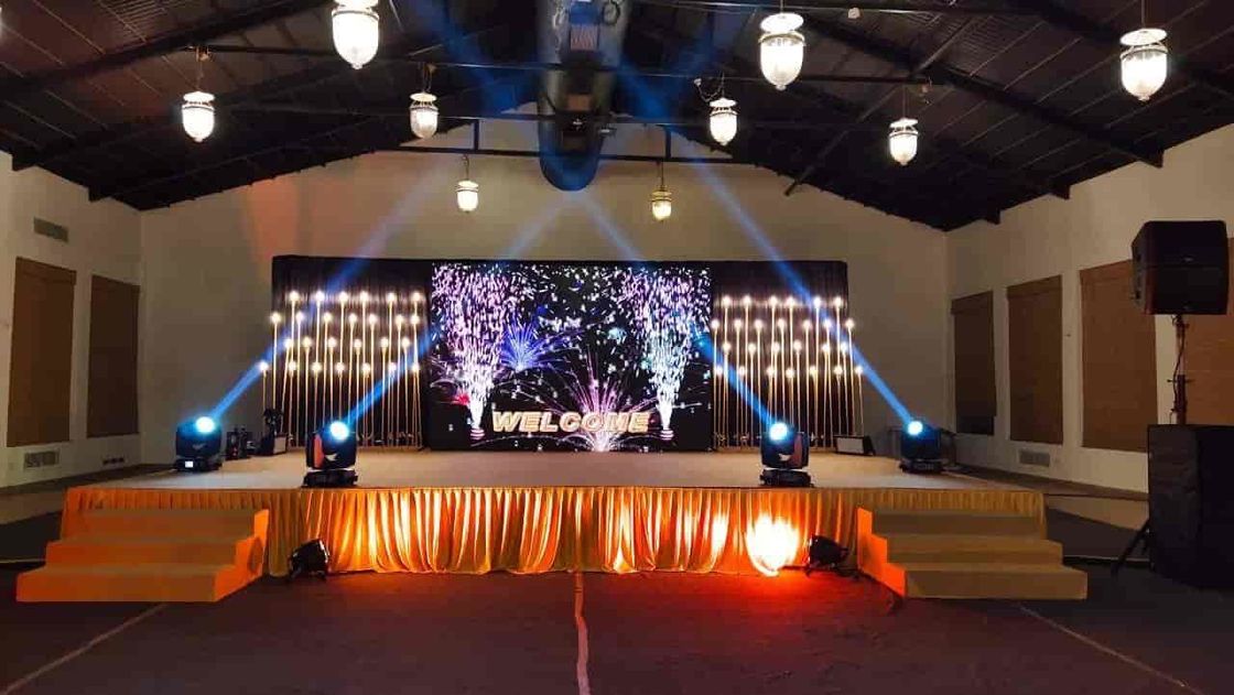 Waterdicht SMD Verhuur LED Display Muur Multifunctioneel Volkleurig