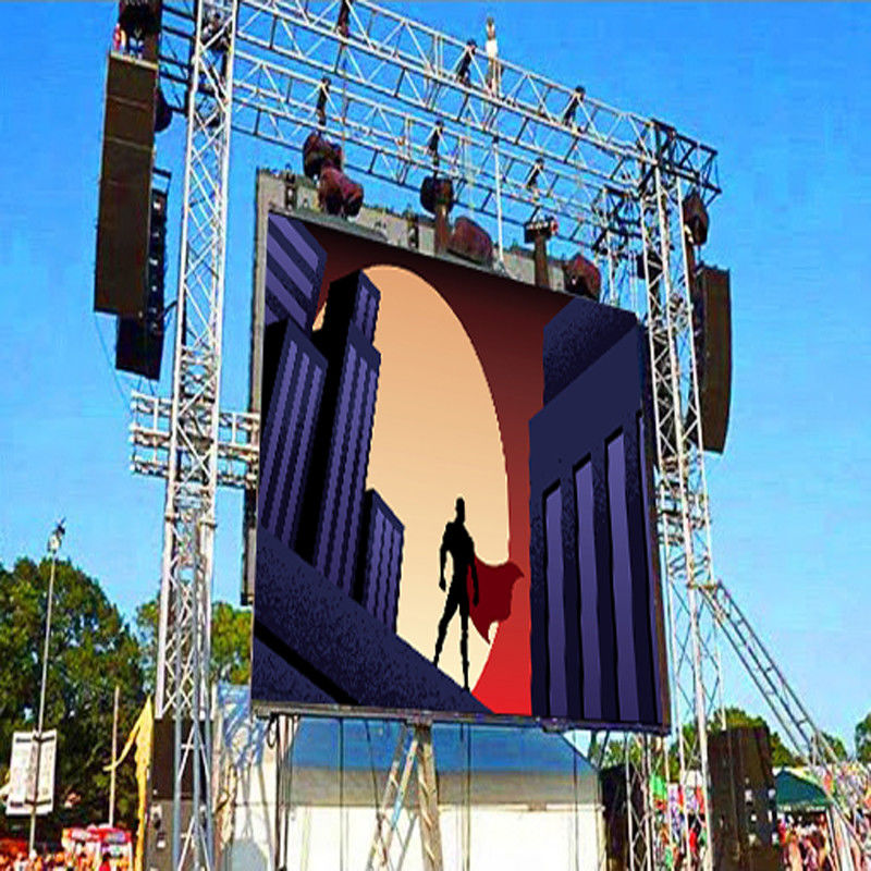P3.91 Duurzaam podium LED-scherm verhuur, multifunctionele LED-wand voor evenementen