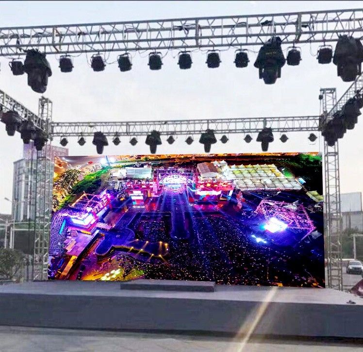 P3.91 Duurzaam podium LED-scherm verhuur, multifunctionele LED-wand voor evenementen