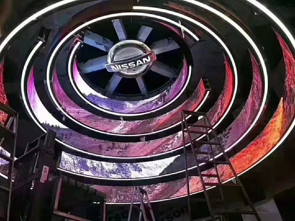 5V 60A Buiten LED Video Display, Multicolor LED Panel Screen Buiten