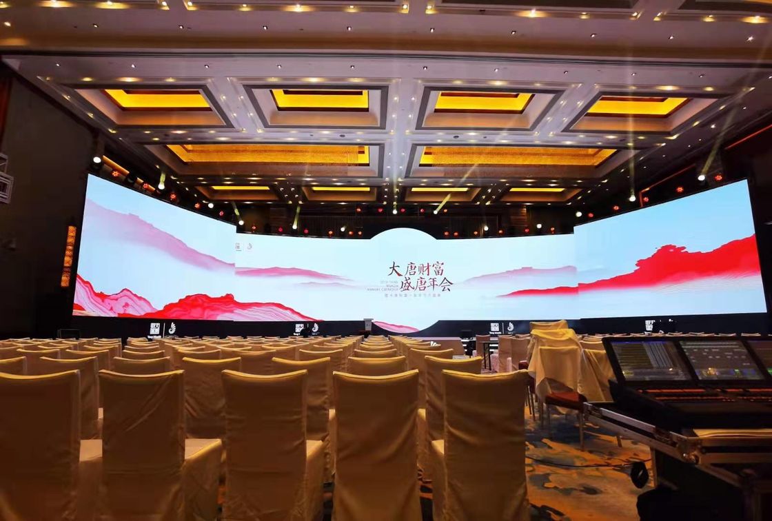 Multicolor Indoor LED Wall Screen Panel P3.91 P5.95 Vaste installatie