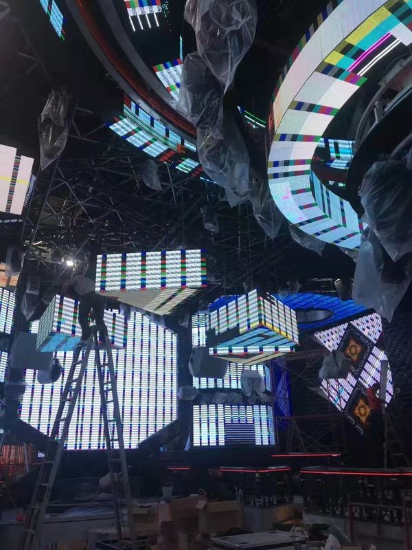 Stage Indoor LED Display Screen 500X500mm Kas P2.6 P2.9 P3.9 P5.95