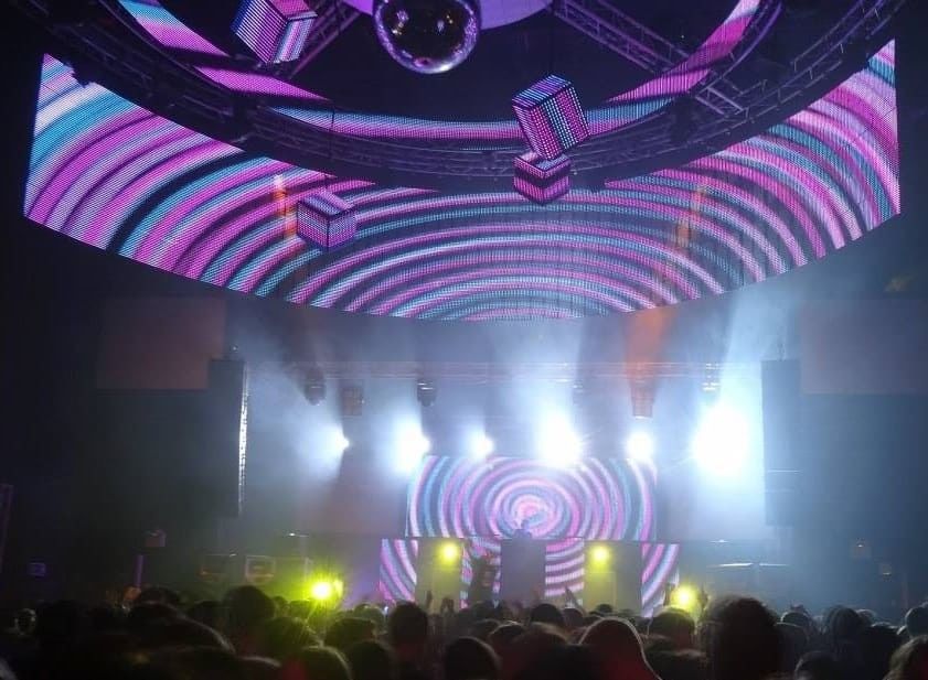 160x320 mm podium LED videomuur voor evenementen Multifunctioneel Flexibel