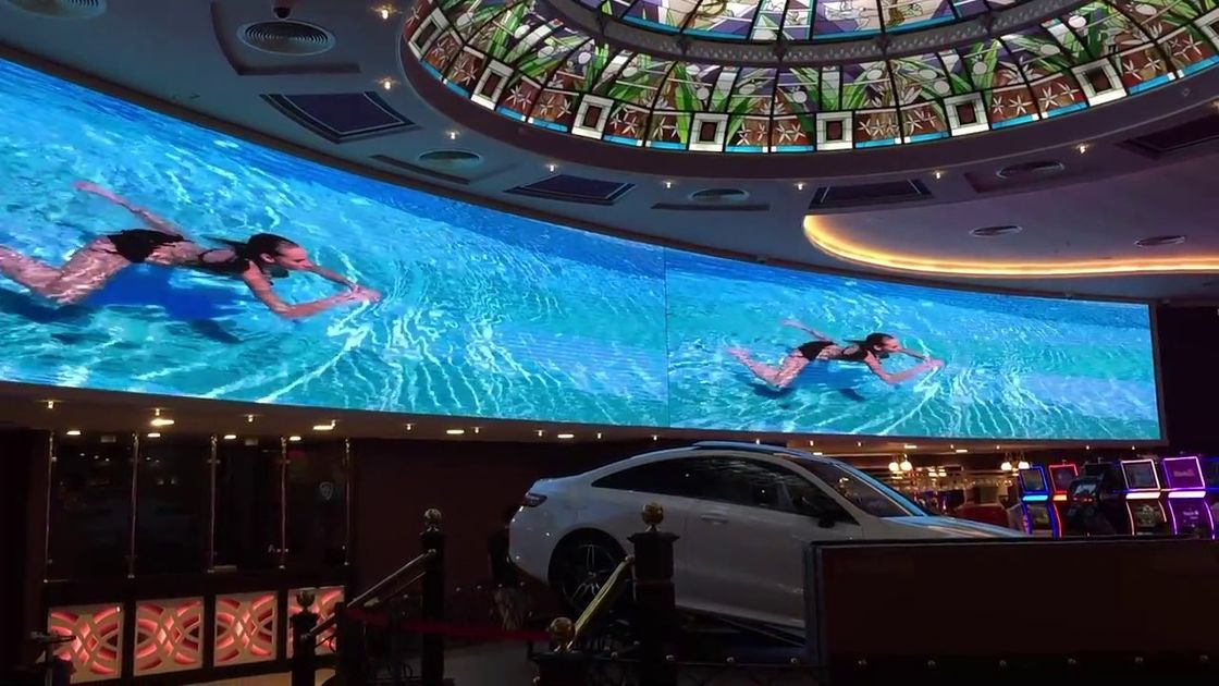 3840Hz IP65 Innovatieve schermtechnologie, Multicolor Flexible LED Video Wall