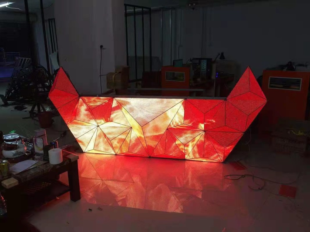 P2 P2.5 P3.91 Innovatieve schermtechnologie, RGB Indoor DJ LED Desk