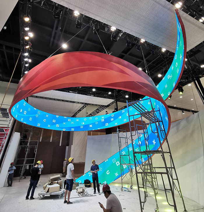 Commerciële innovatieve schermtechnologie P2.5, vast LED-scherm in volle kleur