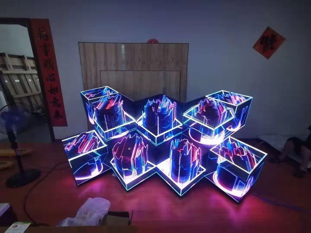 Lichtgewicht Flex LED Display Screen Wall Multicolor 2mm Pixel Pitch
