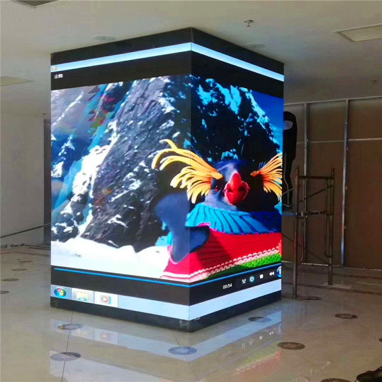Lichtgewicht Flex LED Display Screen Wall Multicolor 2mm Pixel Pitch